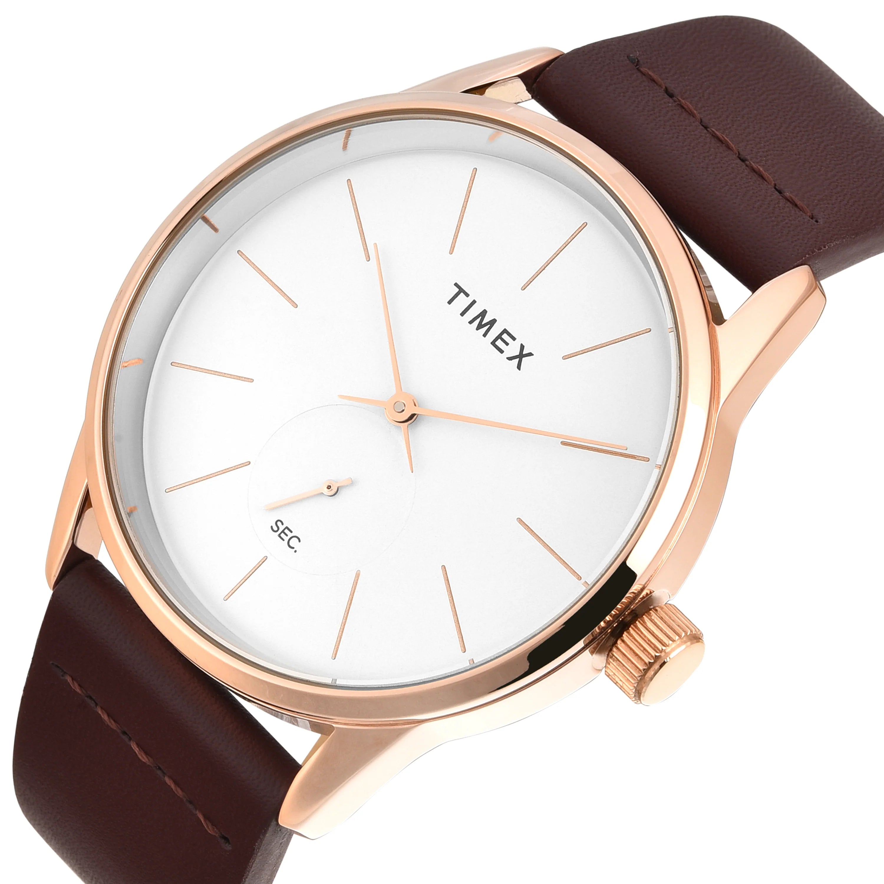TIMEX Men Silver Round Dial Analog Watch - TWEG25505 - KRISHNA WATCH COMPANY