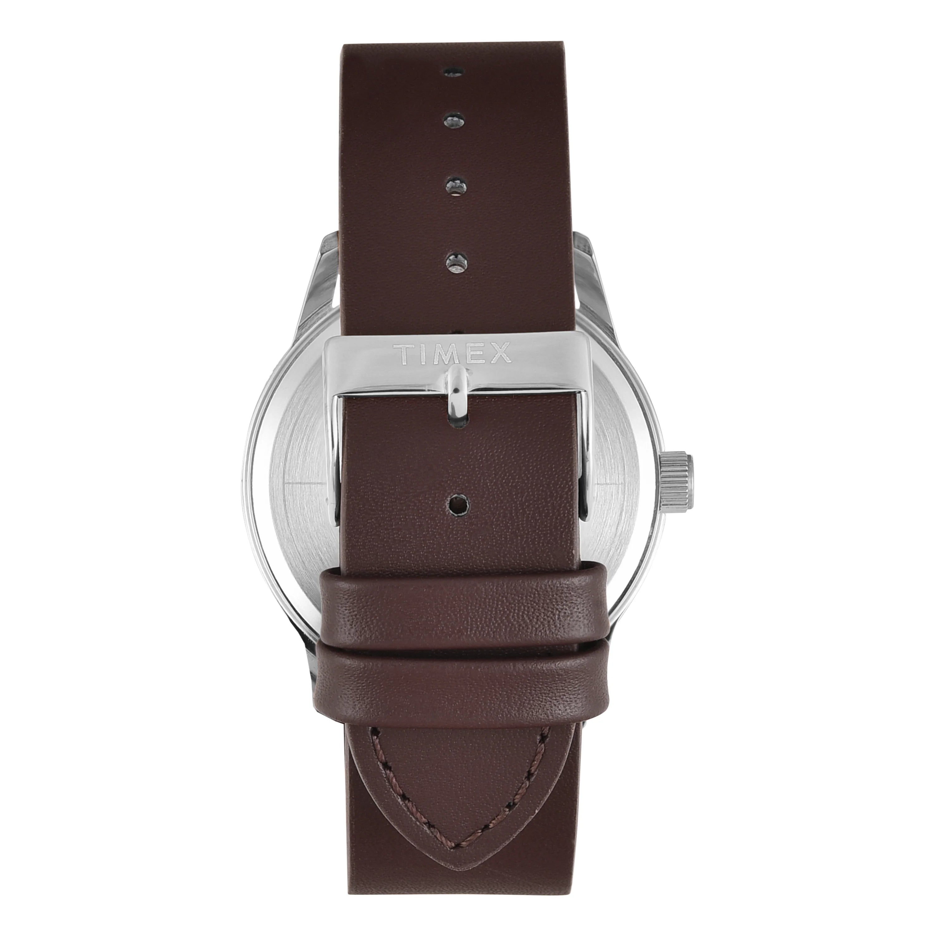 TIMEX Men Silver Round Dial Analog Watch - TWEG25505 - KRISHNA WATCH COMPANY