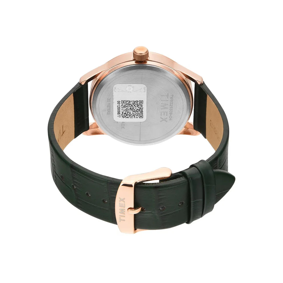 Timex Men Green Dial Analog Watch - TWEG25509 - KRISHNA WATCH COMPANY
