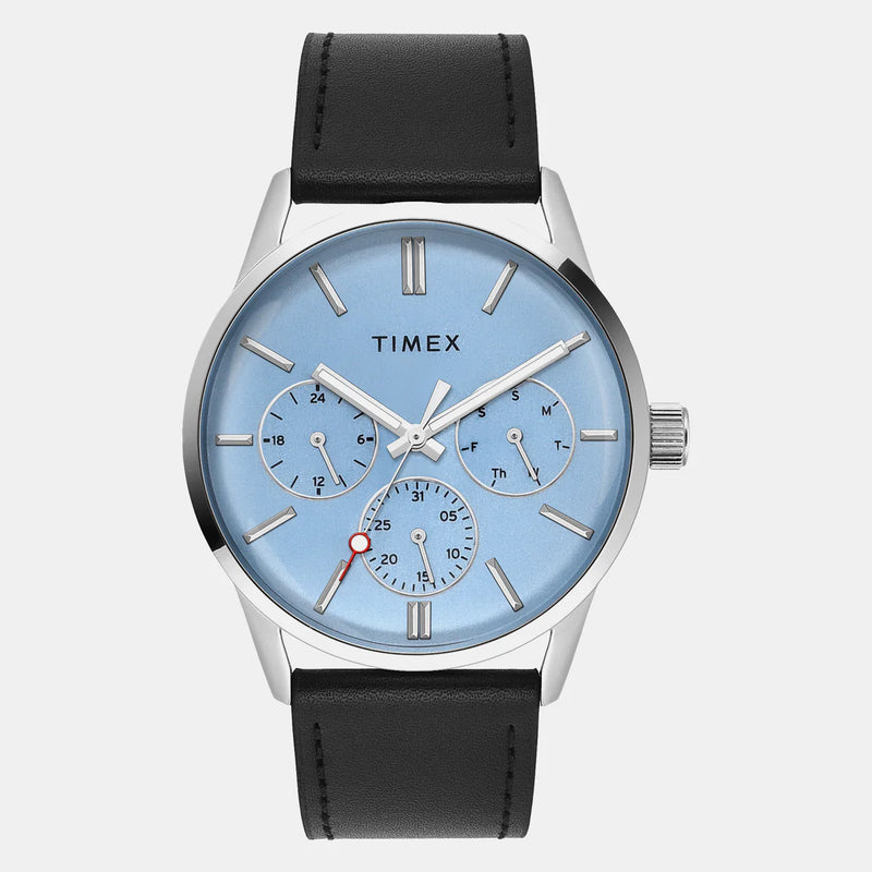 Timex Trendline Men Quartz Leather Watch TWEG25514 - KRISHNA WATCH COMPANY