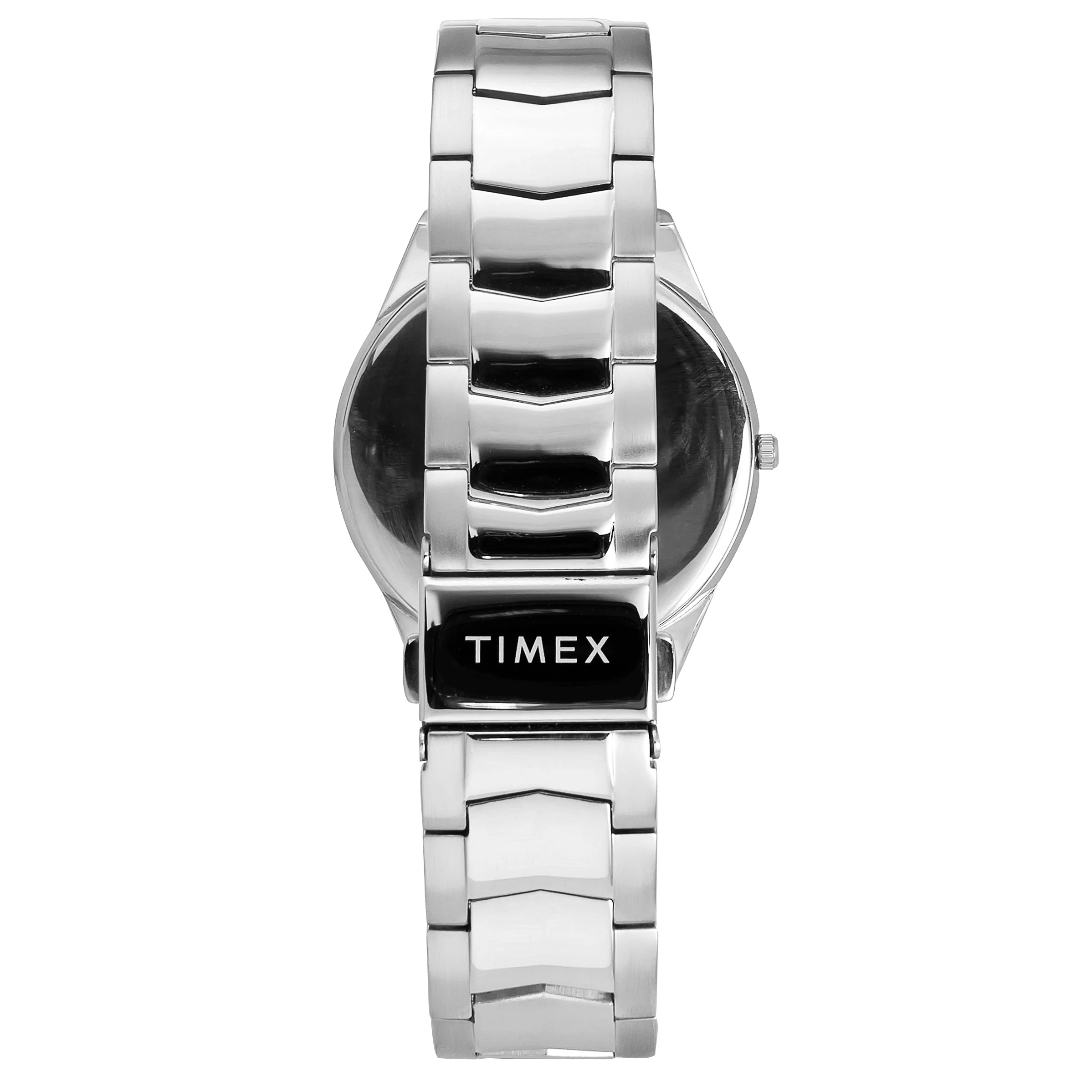 Timex Green Textured Dial Stainless Steel Bracelet Men's Watch - TWEG25800 - KRISHNA WATCH COMPANY