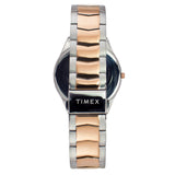 Timex Blue Textured Dial Stainless Steel Bracelet Men's Watch - TWEG25802