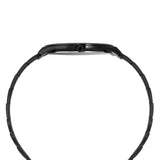 Timex Black Textured Dial Stainless Steel Bracelet Men's Watch - TWEG25803