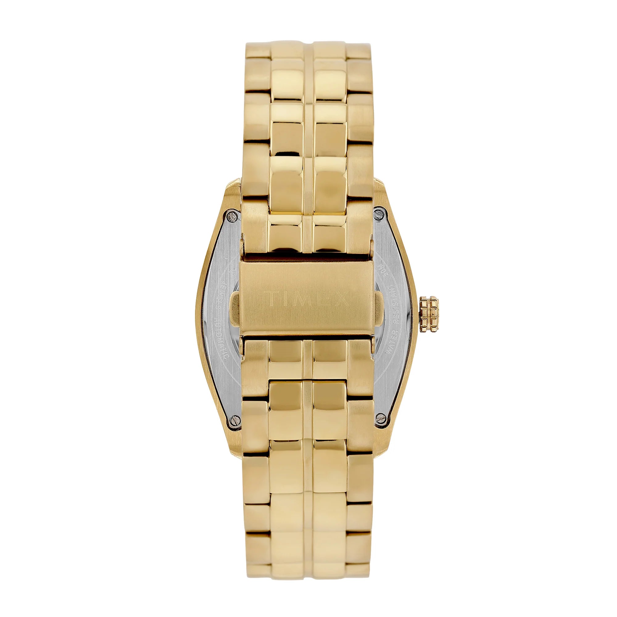 Timex Automatic Green Tonneau Dial Stainless Steel Men's Watch - TWEG25902 - KRISHNA WATCH COMPANY