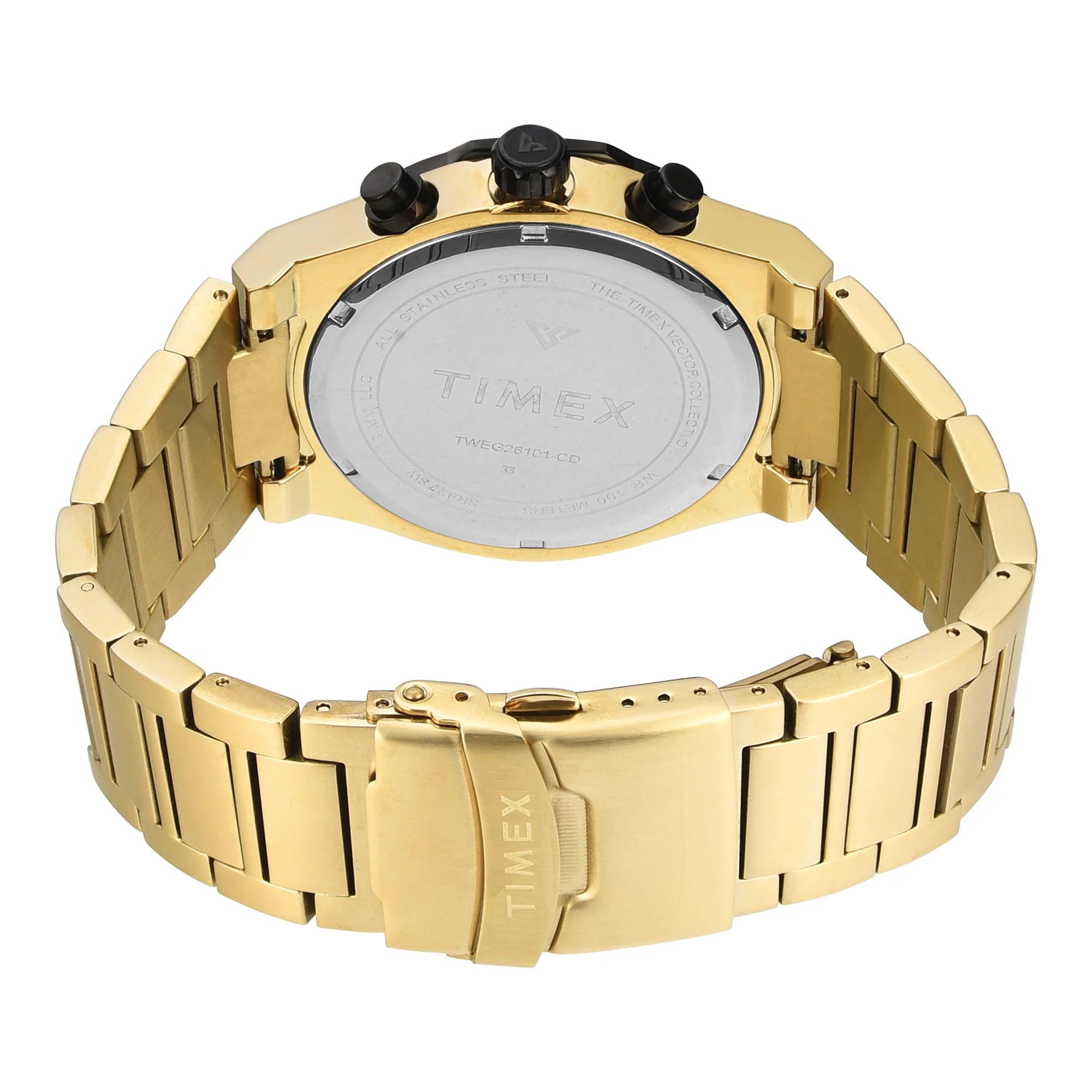 TIMEX Vector Men Silver Round Dial Analog Watch - TWEG26101 - KRISHNA WATCH COMPANY