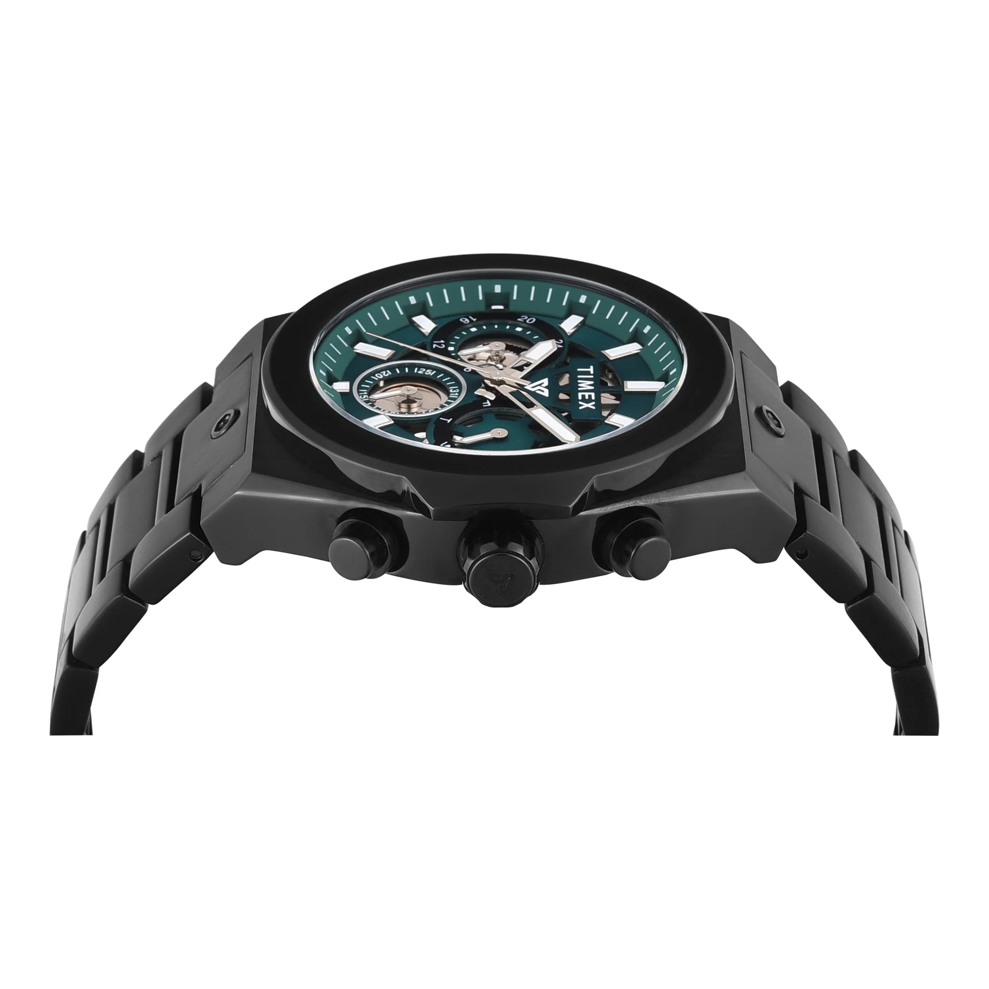 TIMEX Vector Men Green Round Dial Analog Watch - TWEG26102 - KRISHNA WATCH COMPANY