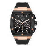 TIMEX Vector Men Black Rectangle Chronograph Dial Analog Watch - TWEG26201