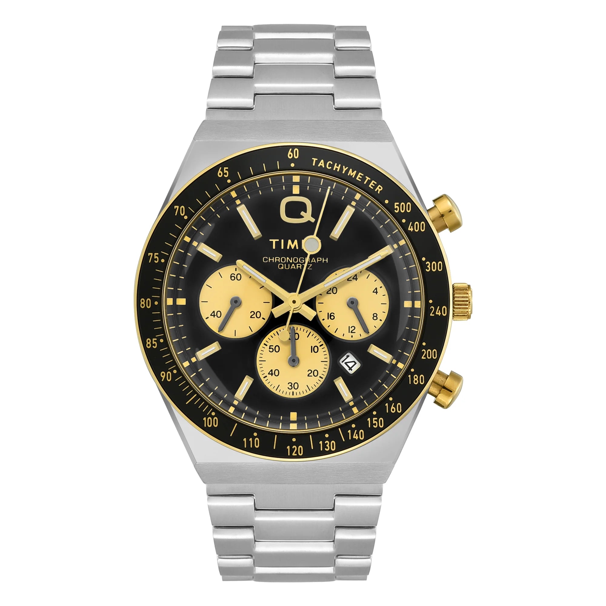 TIMEX Q Diver Inspired Black Round Dial Analog Men's Watch - TWEG26404 - KRISHNA WATCH COMPANY