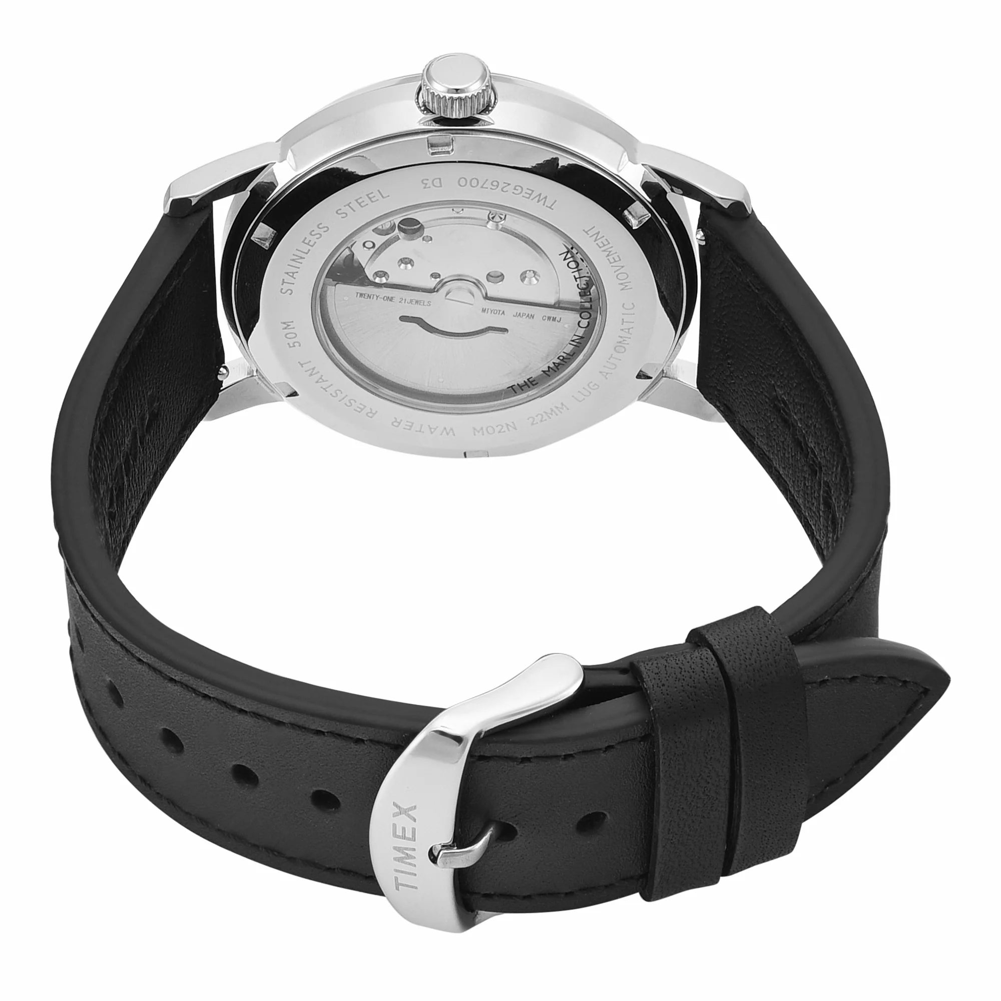 Timex Marlin Mechanical Automatic Men's Watch - TWEG26700 - KRISHNA WATCH COMPANY