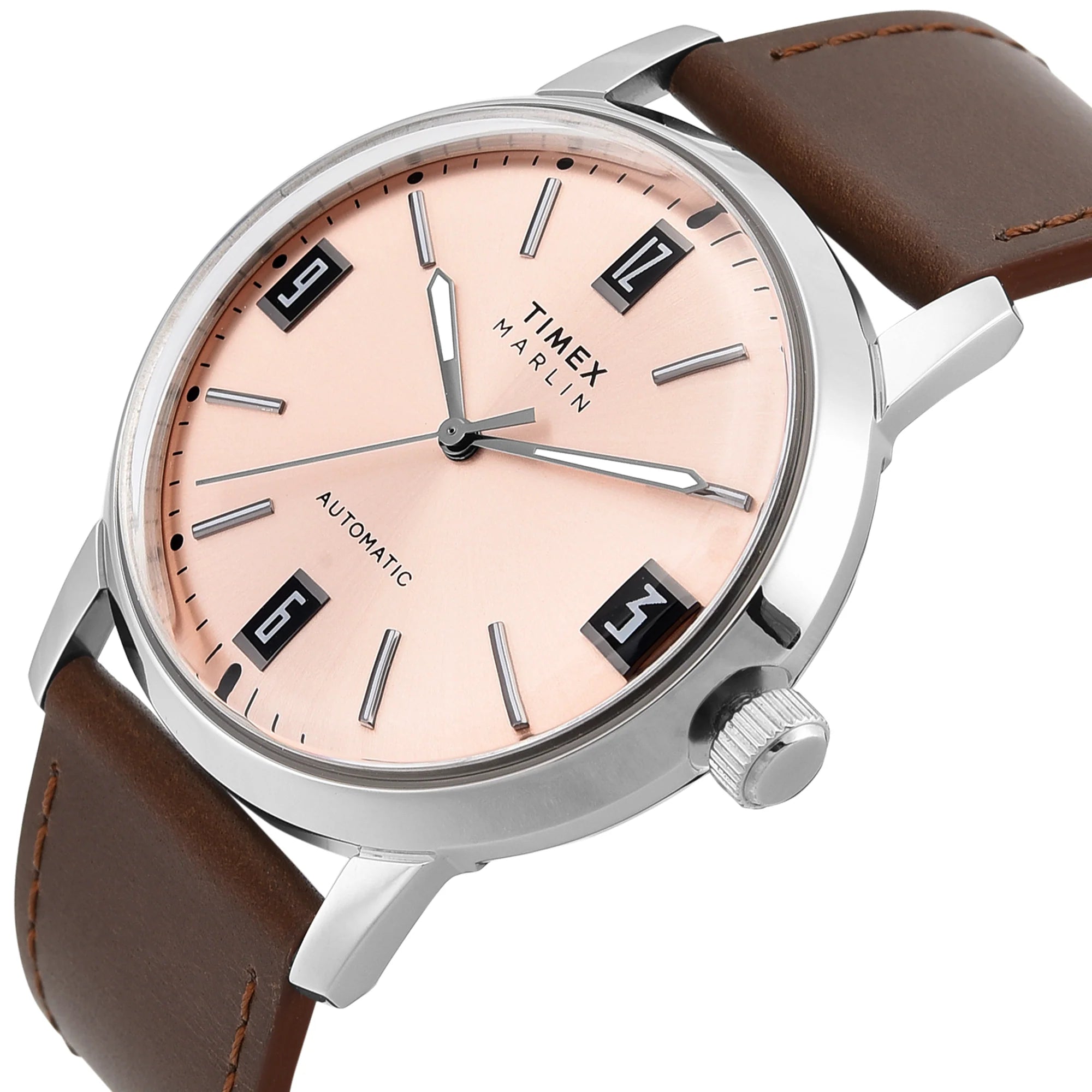 Timex Marlin Mechanical Automatic Men's Watch - TWEG26701 - KRISHNA WATCH COMPANY