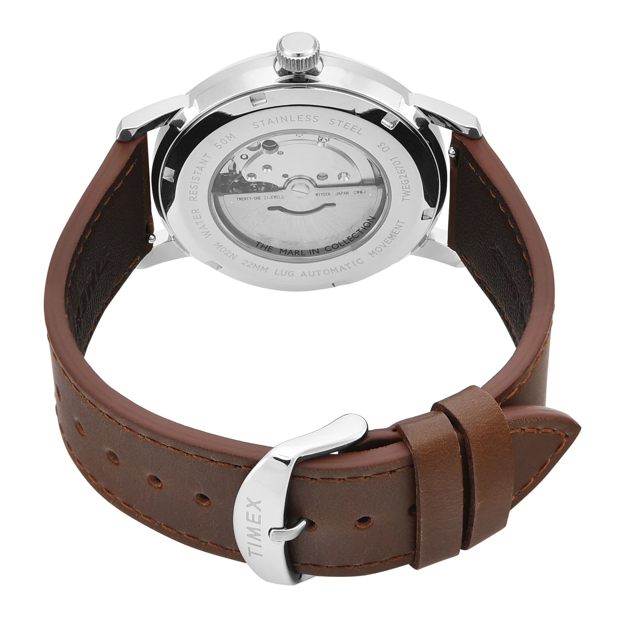 Timex Marlin Mechanical Automatic Men's Watch - TWEG26701 - KRISHNA WATCH COMPANY