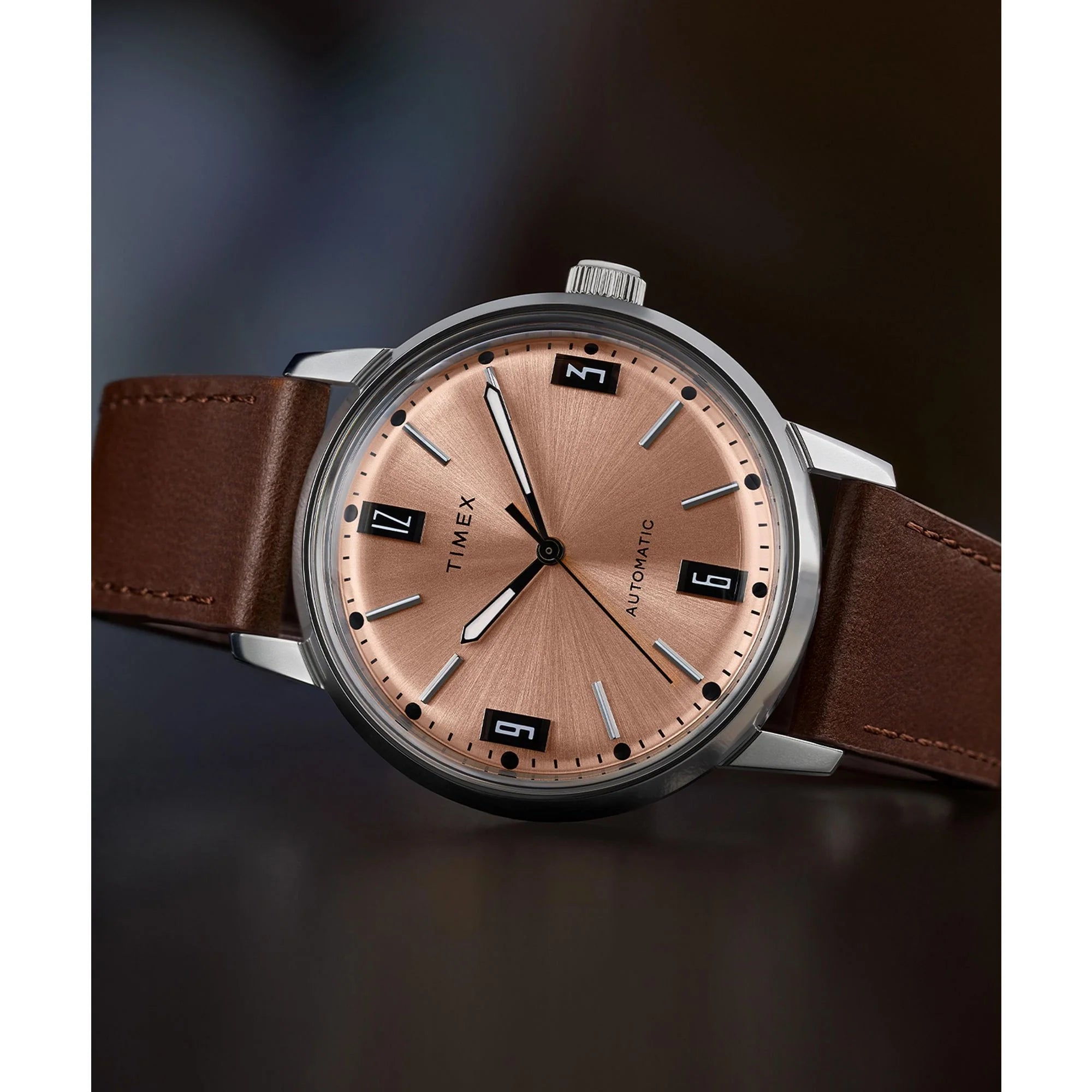 Timex Marlin Mechanical Automatic Men's Watch - TWEG26701 - KRISHNA WATCH COMPANY