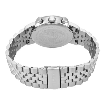 Timex Marlin Panda Silver-Tone Round Dial Analog Men's Watch - TWEG26704 - KRISHNA WATCH COMPANY