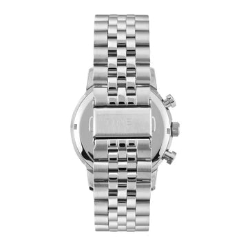 Timex Marlin Panda Silver-Tone Round Dial Analog Men's Watch - TWEG26704 - KRISHNA WATCH COMPANY