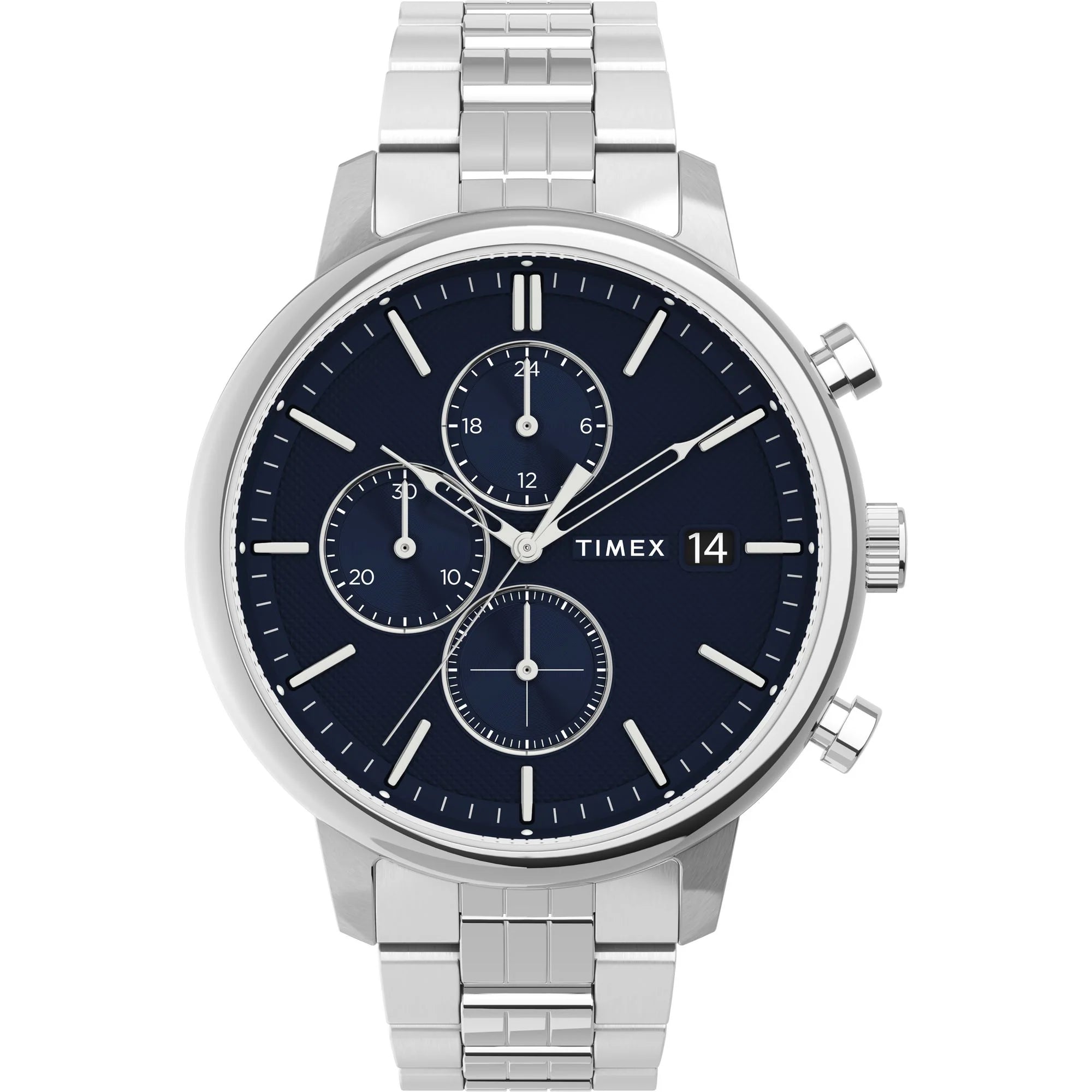TIMEX TREND Blue Round Dial Analog Men's Watch - TWEG26903 - KRISHNA WATCH COMPANY