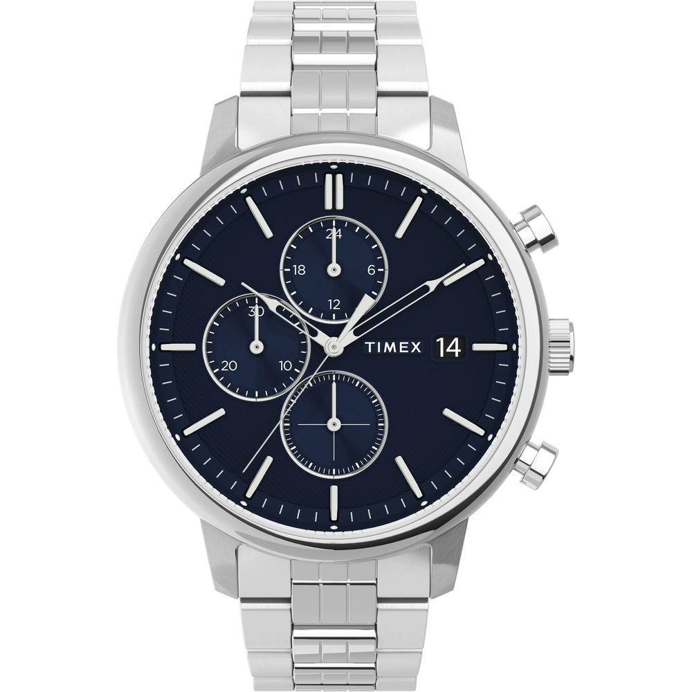 TIMEX TREND Blue Round Dial Analog Men's Watch - TWEG26903 - KRISHNA WATCH COMPANY