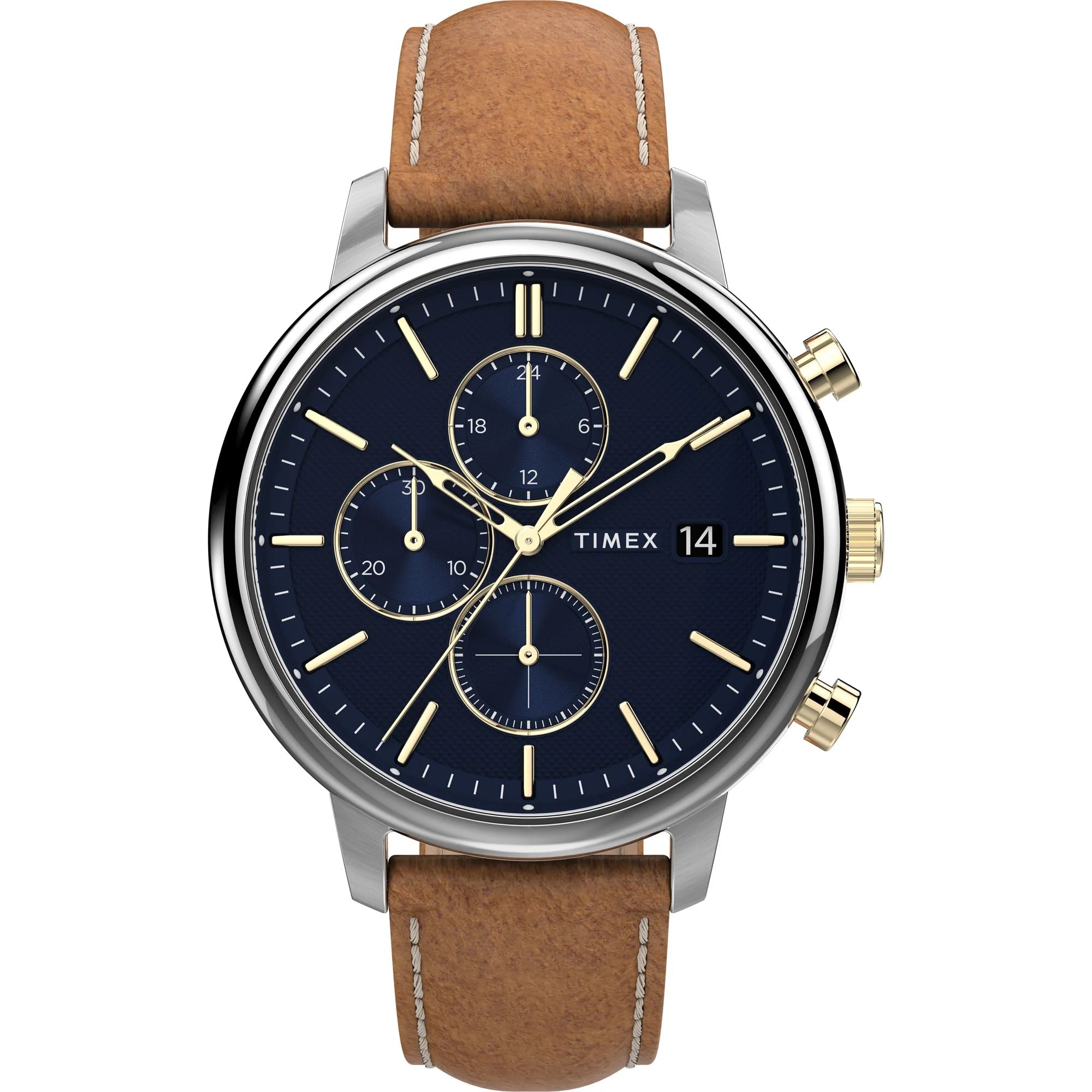 TIMEX TREND Blue Round Dial Analog Men's Watch - TWEG26904 - KRISHNA WATCH COMPANY