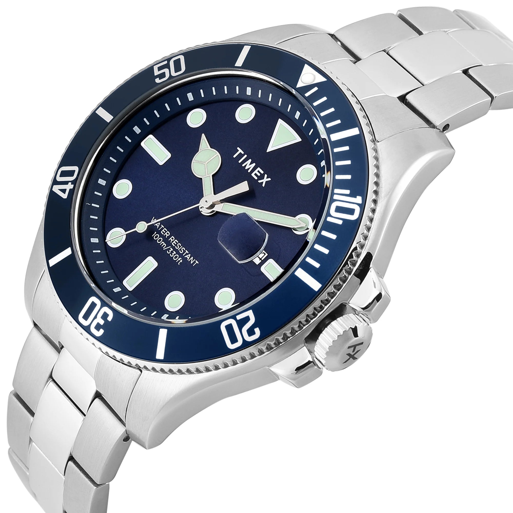 TIMEX TREND Blue Round Dial Analog Men's Watch - TWEG27000 - KRISHNA WATCH COMPANY