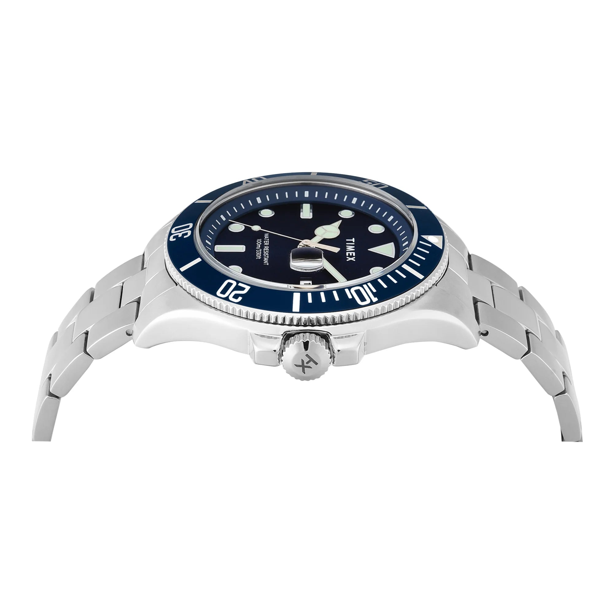TIMEX TREND Blue Round Dial Analog Men's Watch - TWEG27000 - KRISHNA WATCH COMPANY
