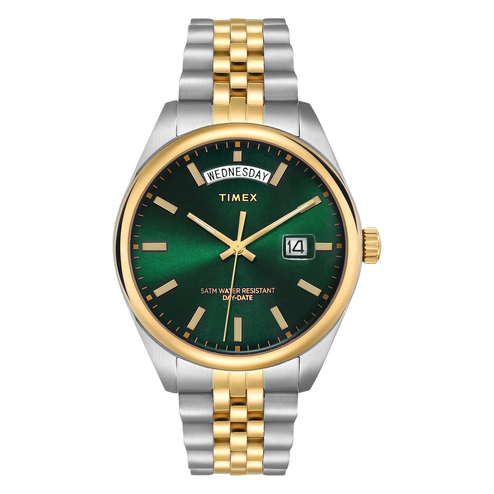 TIMEX TREND Green Round Dial Analog Men's Watch - TWEG27102 - KRISHNA WATCH COMPANY
