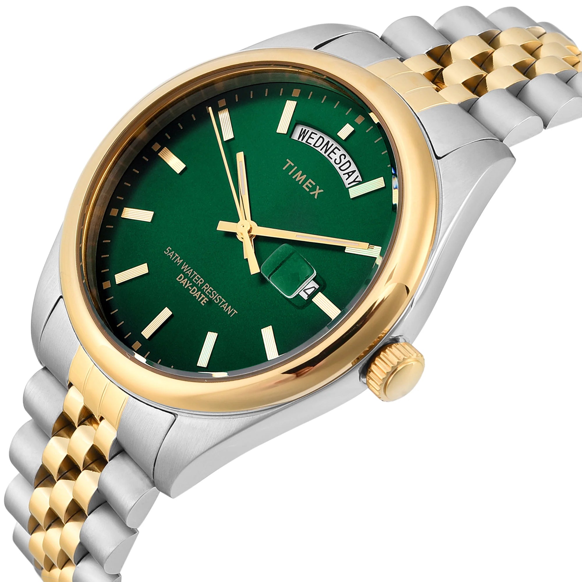 TIMEX TREND Green Round Dial Analog Men's Watch - TWEG27102 - KRISHNA WATCH COMPANY