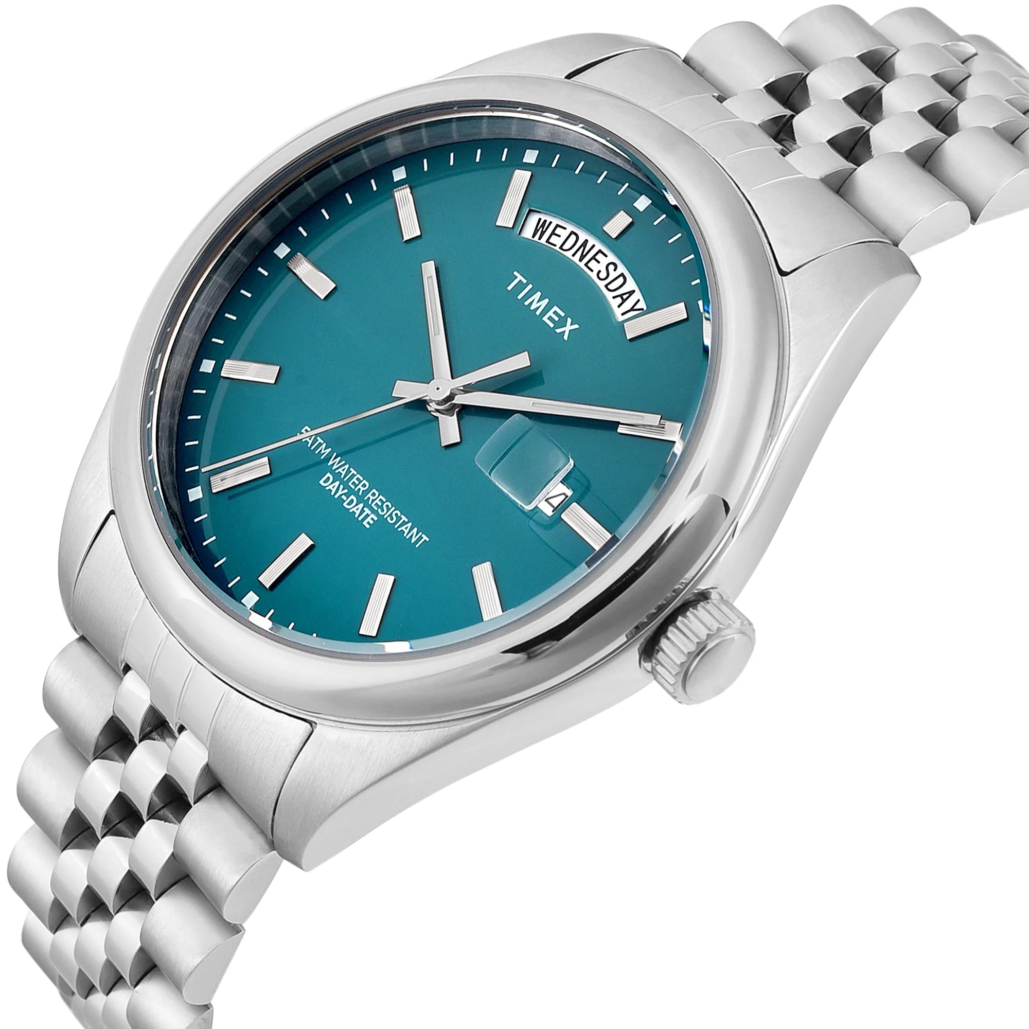 TIMEX TREND Green Round Dial Analog Men's Watch - TWEG27104 - KRISHNA WATCH COMPANY