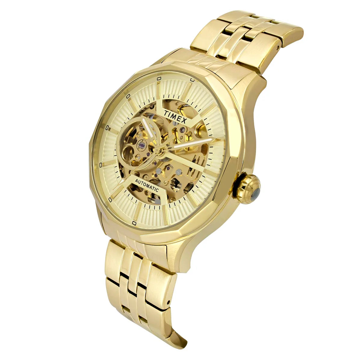 Timex Men's Premium Champ Round Dial Analog Watch - TWEG27600 - KRISHNA WATCH COMPANY