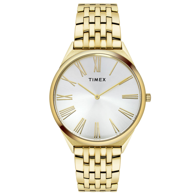Timex Men's Premium Silver Dial Analog Watch - TWEG27902