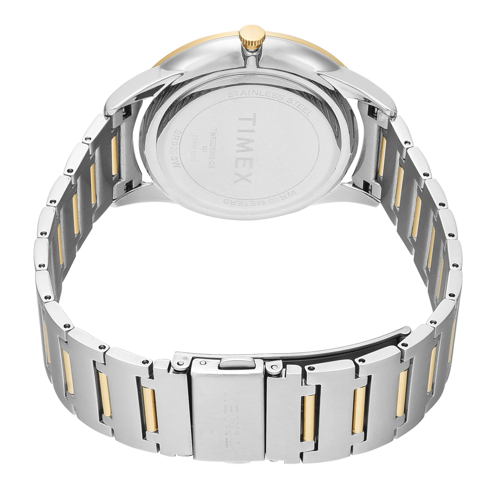 Timex Men's Premium Silver Dial Analog Watch - TWEG28001 - KRISHNA WATCH COMPANY
