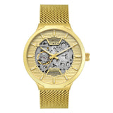 TIMEX Signio Champagne Round Dial Analog Men's Watch - TWEG31500