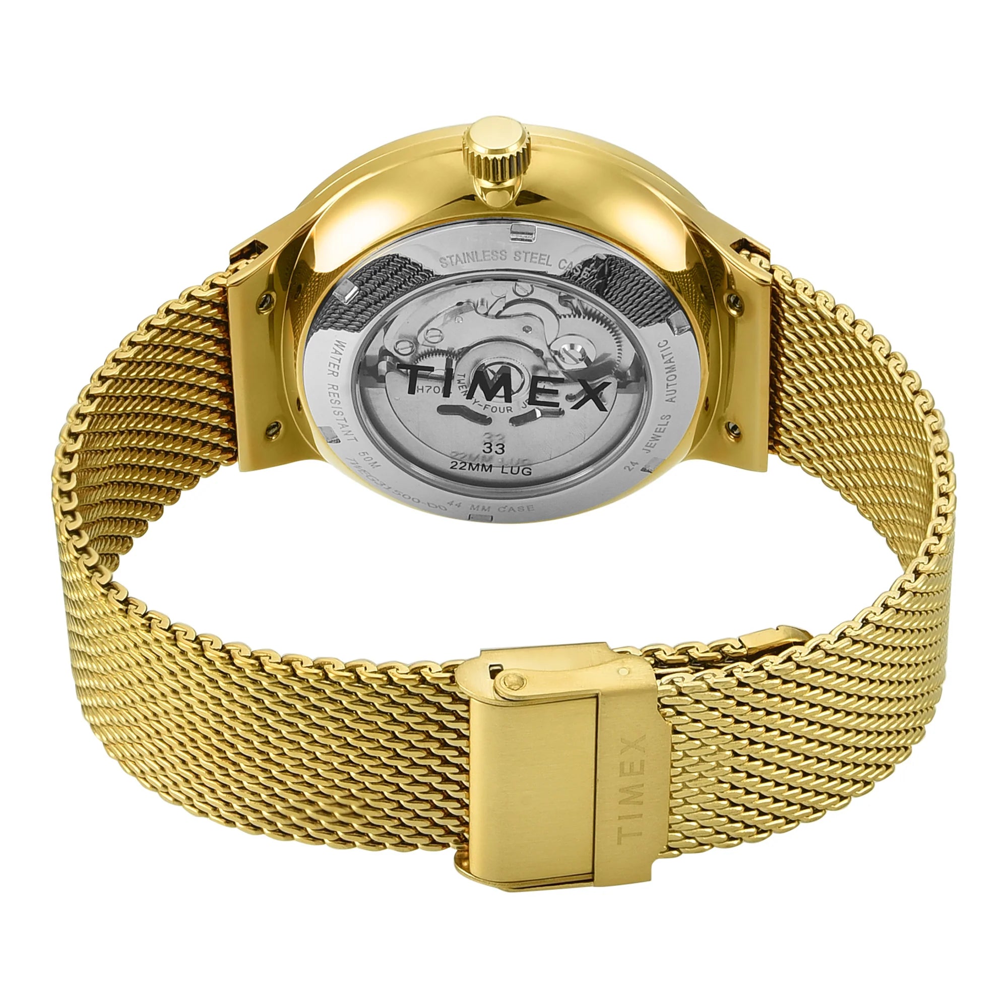 TIMEX Signio Champagne Round Dial Analog Men's Watch - TWEG31500 - KRISHNA WATCH COMPANY
