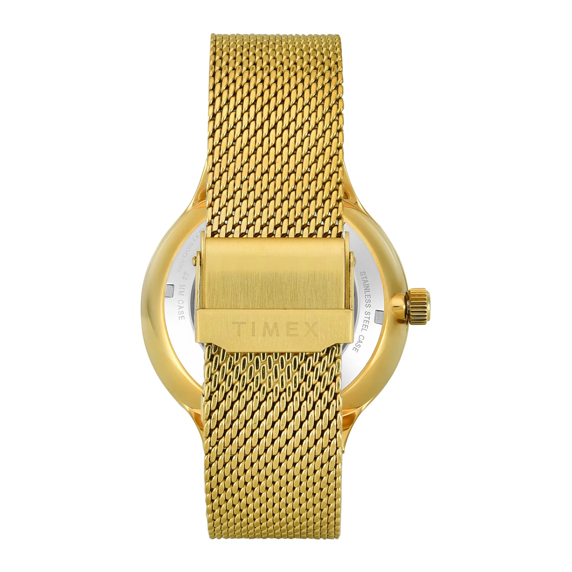 TIMEX Signio Champagne Round Dial Analog Men's Watch - TWEG31500 - KRISHNA WATCH COMPANY