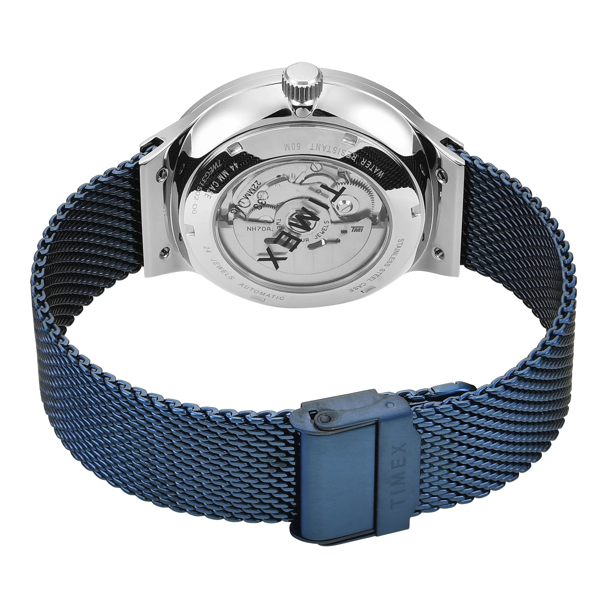 TIMEX Signio Blue Round Dial Analog Men's Watch - TWEG31502 - KRISHNA WATCH COMPANY