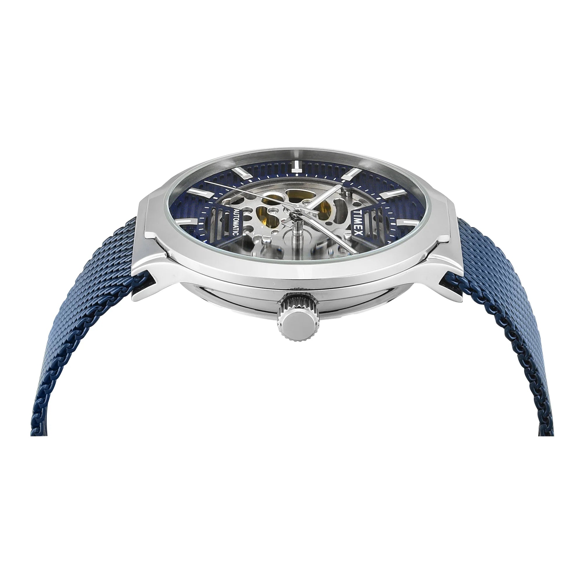 TIMEX Signio Blue Round Dial Analog Men's Watch - TWEG31502 - KRISHNA WATCH COMPANY