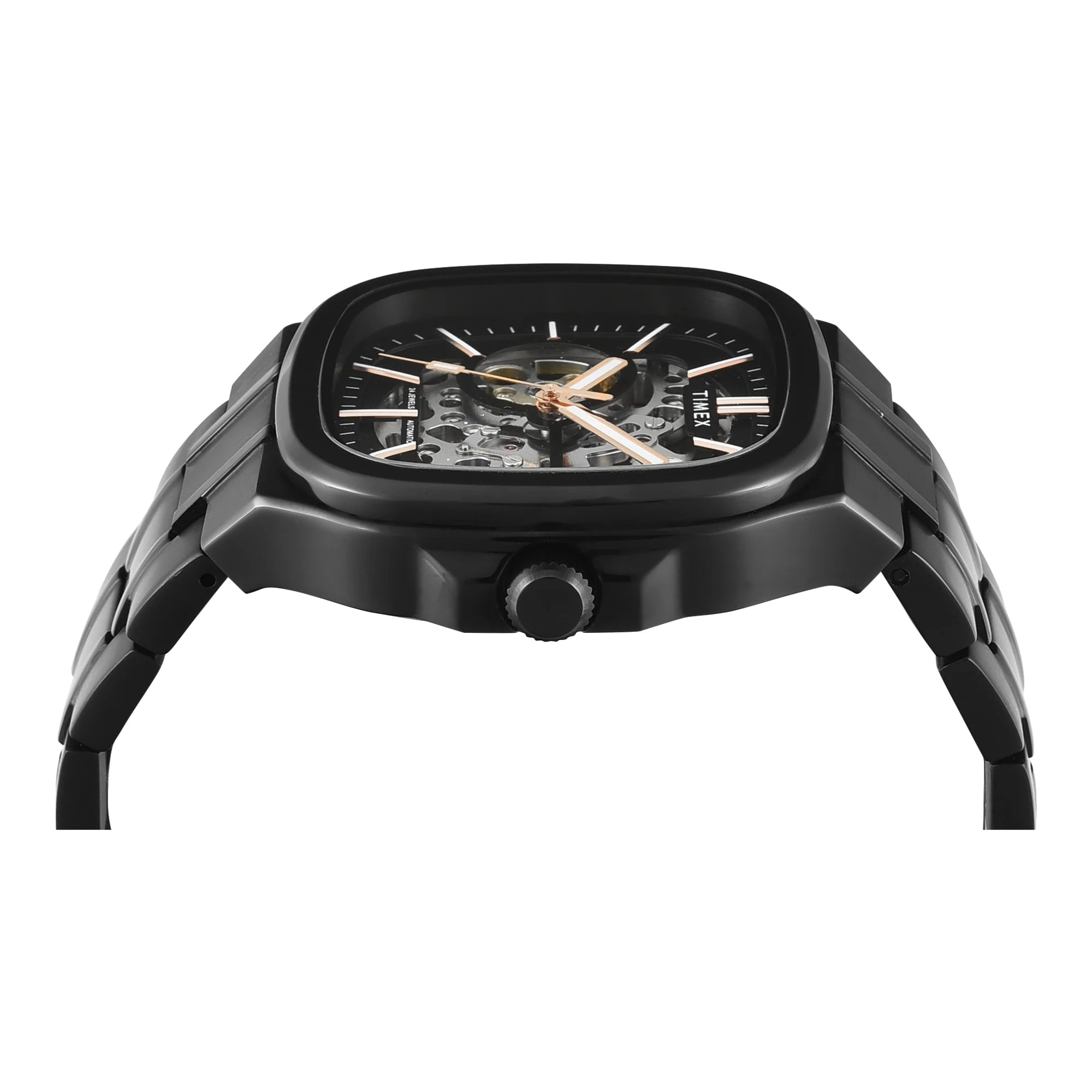 TIMEX Signio Black Square Dial Analog Men's Watch - TWEG31902 - KRISHNA WATCH COMPANY