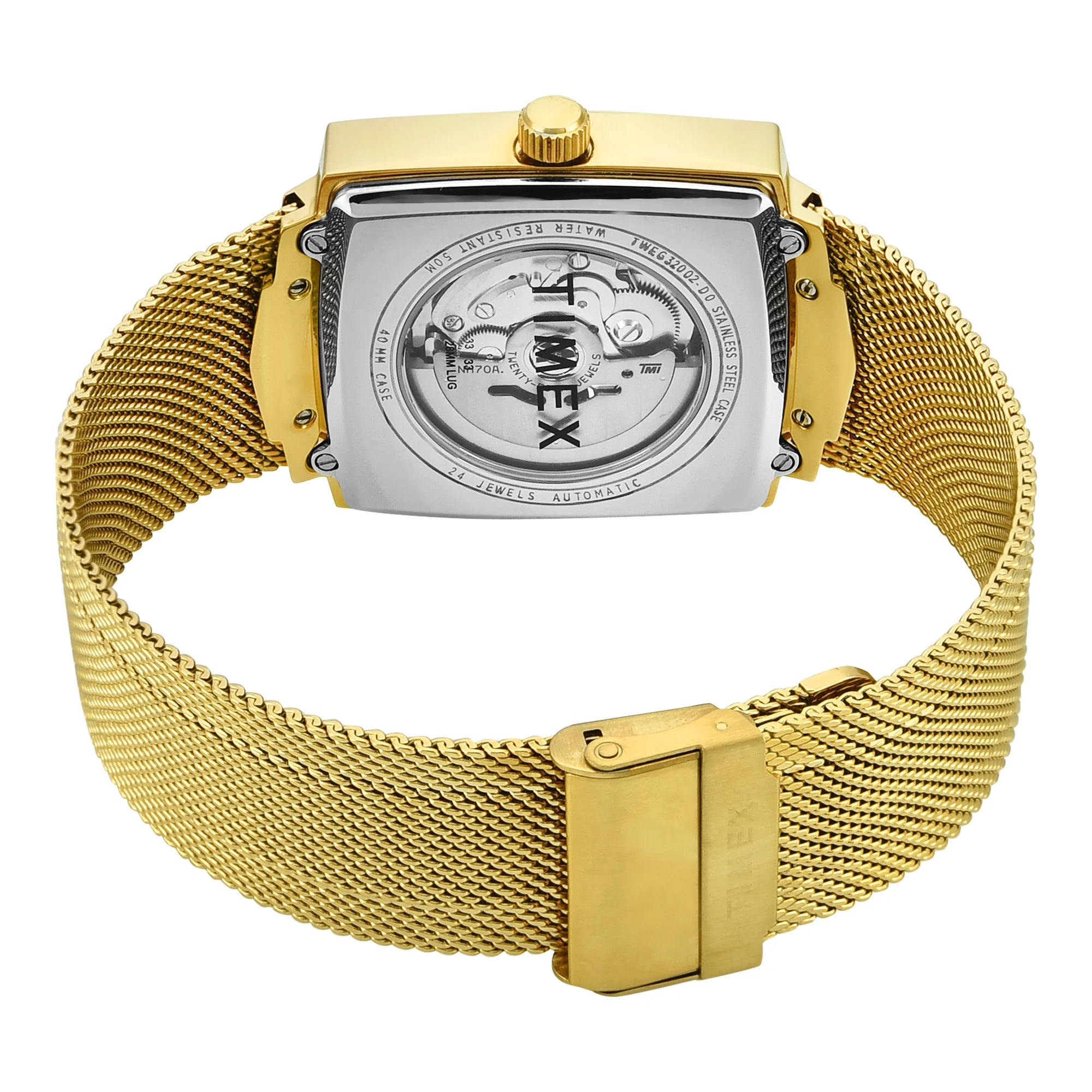 TIMEX Signio Silver Square Dial Analog Men's Watch - TWEG32002 - KRISHNA WATCH COMPANY