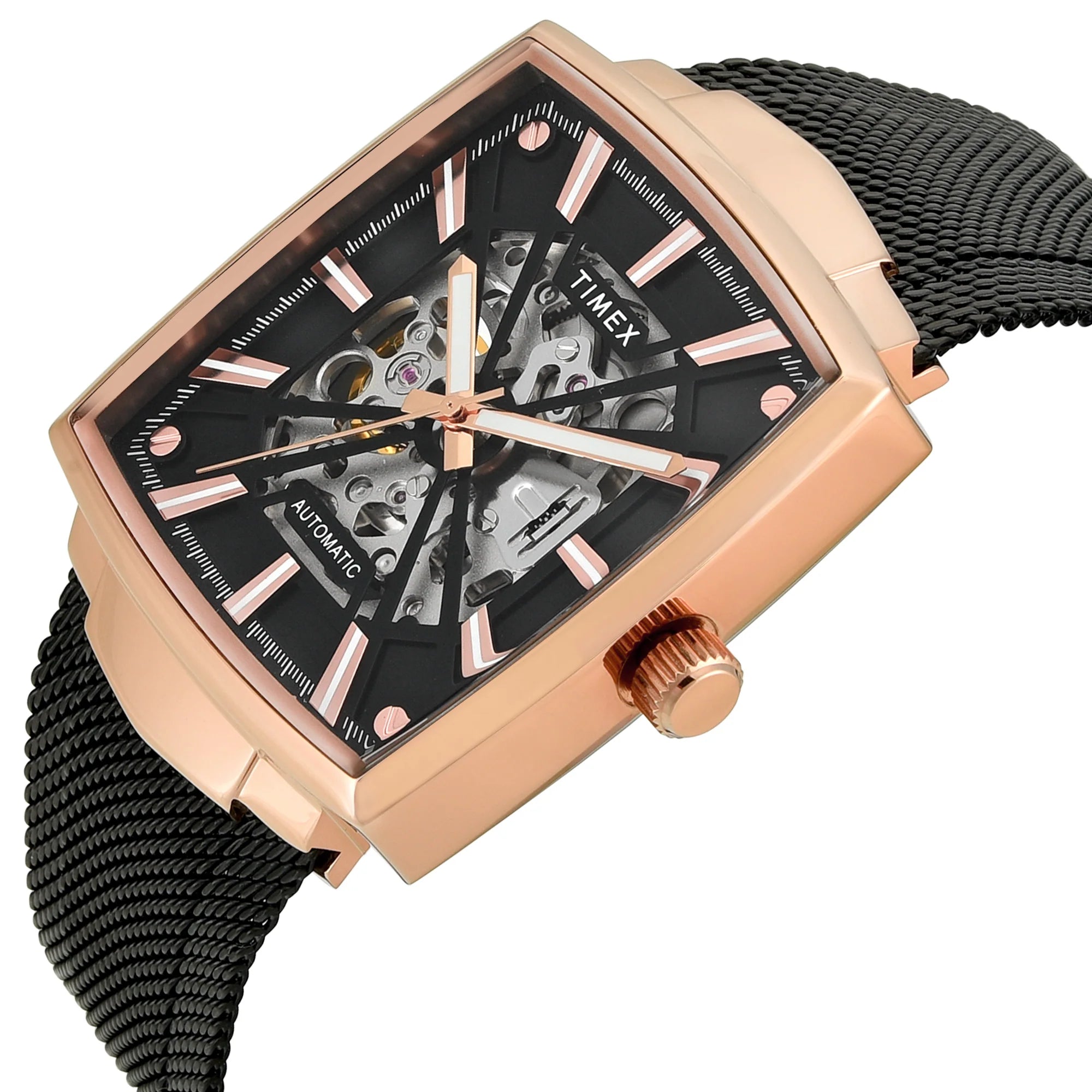 TIMEX Signio Black Square Dial Analog Men's Watch - TWEG32003 - KRISHNA WATCH COMPANY