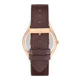 Timex Signio Brown Leather Slim Mens Watch TWEG34200