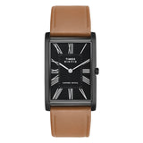 Timex Signio Black Dial Full Roman Slim Mens Watch TWEG34302