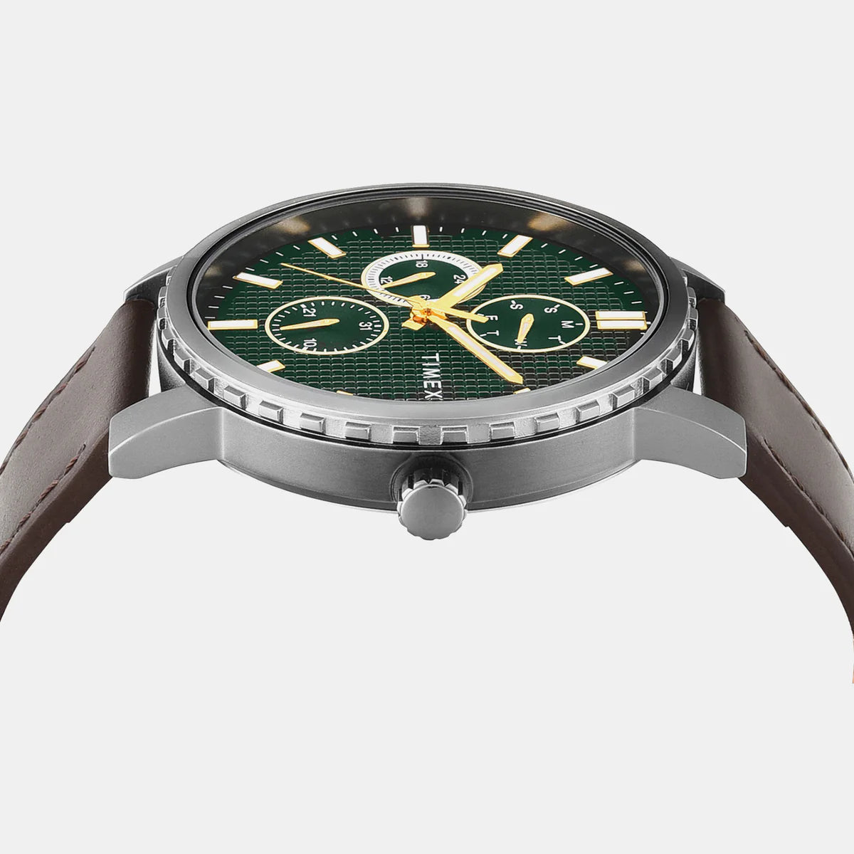 Timex Trendline Men Quartz Leather Watch TWEG34700 - KRISHNA WATCH COMPANY