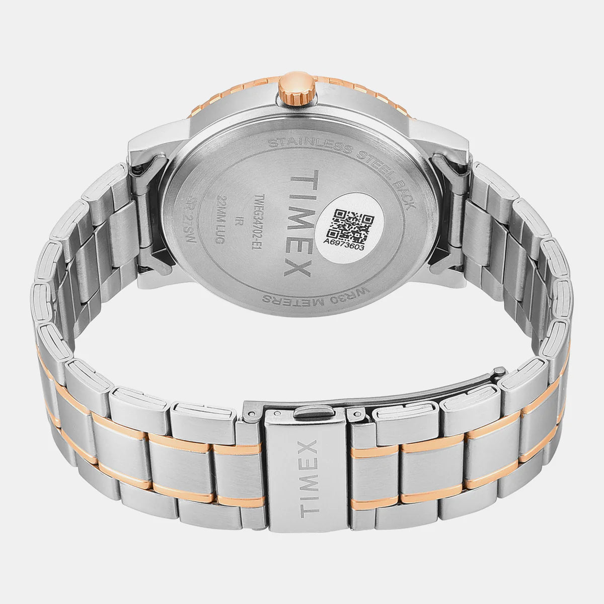 Timex Trendline Men Blue Stainless Steel Watch - TWEG34702 - KRISHNA WATCH COMPANY