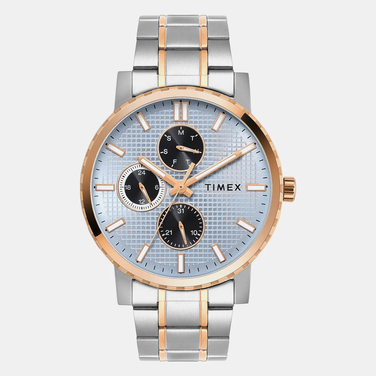 Timex Trendline Men Blue Stainless Steel Watch - TWEG34702 - KRISHNA WATCH COMPANY