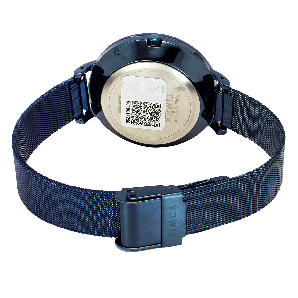 TIMEX Women Blue Round Dial Analog Watch - TWEL14508 - KRISHNA WATCH COMPANY