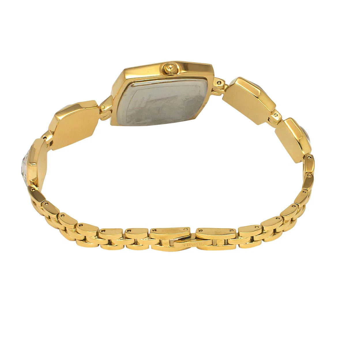 Timex Fria Women Mother of Pearl Square Dial Analog Watch - TWEL16104 - KRISHNA WATCH COMPANY