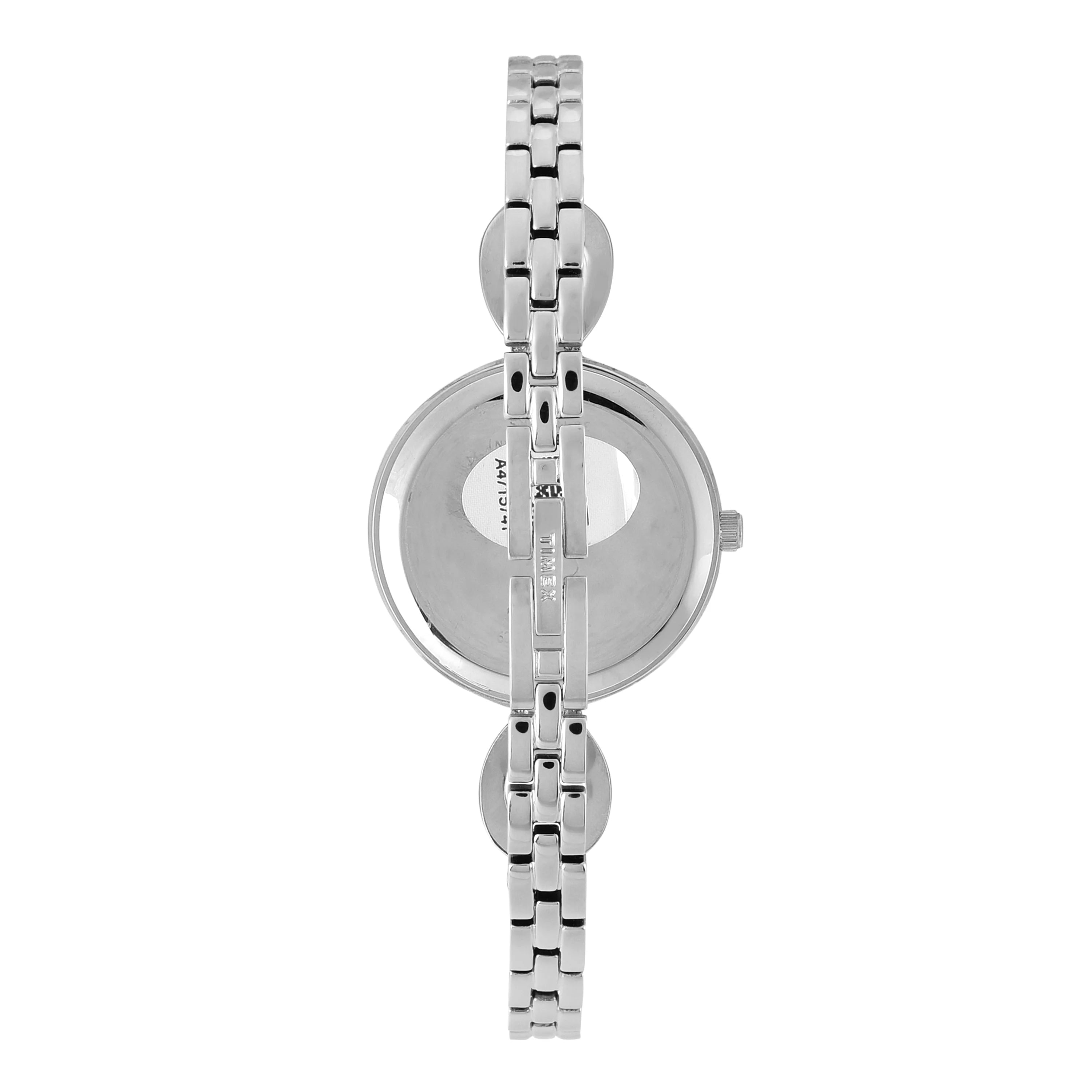 TIMEX Women Silver Round Dial Analog Watch - TWEL18108 - KRISHNA WATCH COMPANY