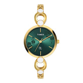 TIMEX Women Green Round Dial Analog Watch - TWEL18109