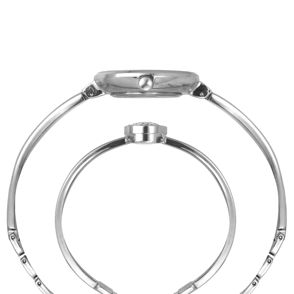 Timex Fria Women Pink Round Dial Analog Watch with Bracelet- TWEL18500 - KRISHNA WATCH COMPANY