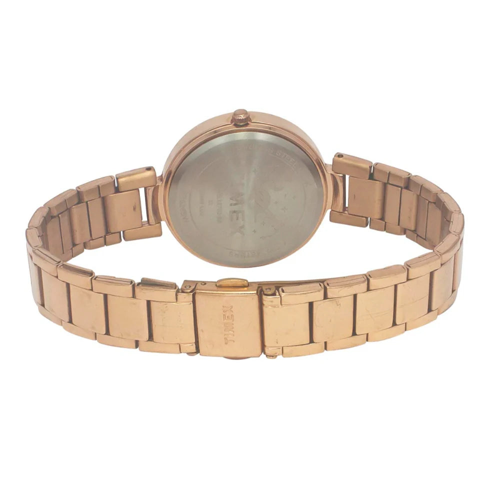 Timex Cosmic Awe Women Multifunction Round Dial Silver Watch - TWEL18702 - KRISHNA WATCH COMPANY