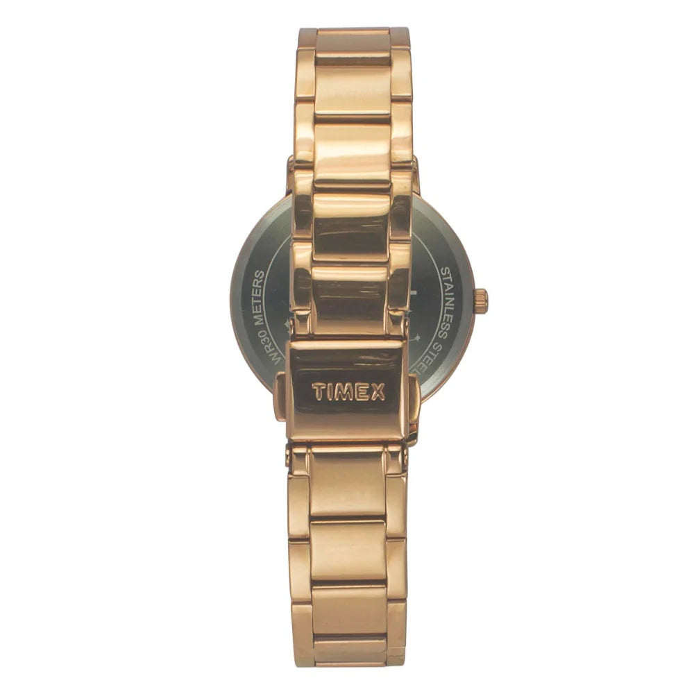 Timex Cosmic Awe Women Multifunction Round Dial Silver Watch - TWEL18702 - KRISHNA WATCH COMPANY