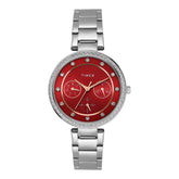 Timex Cosmic Stars Minimal Deep Red Dial Women's Watch TWEL18704